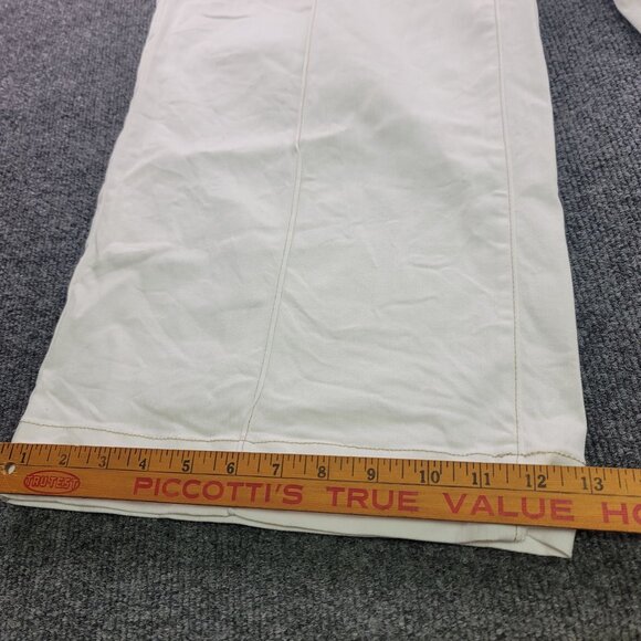 INC International Concepts Women's White Wide-Leg Pants Size 14 - Picture 14 of 15